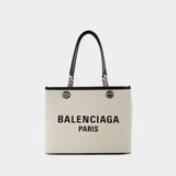 Balenciaga Duty FreeM米色棉质托特包