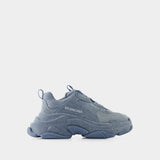 TRIPLE S Sneakers - Balenciaga - Denim - Blue