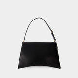 Crush Sling Bag M - Balenciaga - Leather - Black