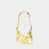 Le Cagole Sho Xs Crossbody - Balenciaga - Leather - Yellow