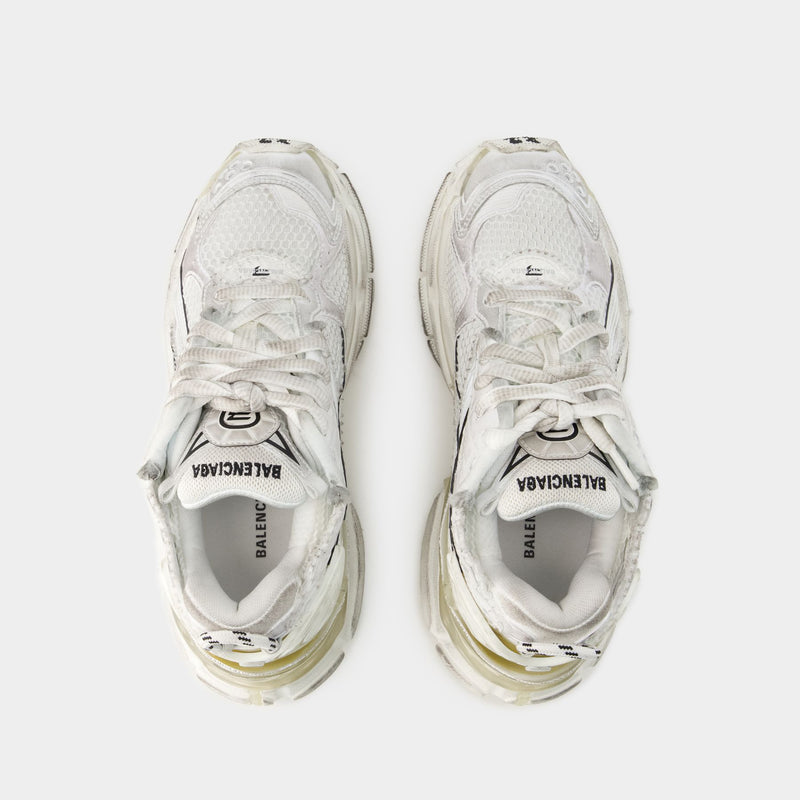 Balenciaga Runner白色网布运动鞋