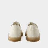 勒梅尔 Lemaire Sneakers Linoleum Basic 皮质平底运动鞋
