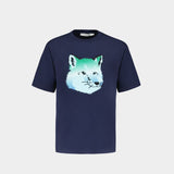 Maison Kitsune Vibrant Fox Head T Shirt 经典小狐狸棉质T恤