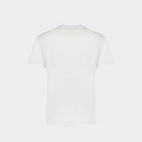 Maison Kitsune Paris T Shirt Logo印花白色T恤