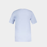 Chillax Fox Patch 蓝色棉质T恤