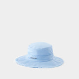Le Bob Artichaut 蓝色棉质水桶帽