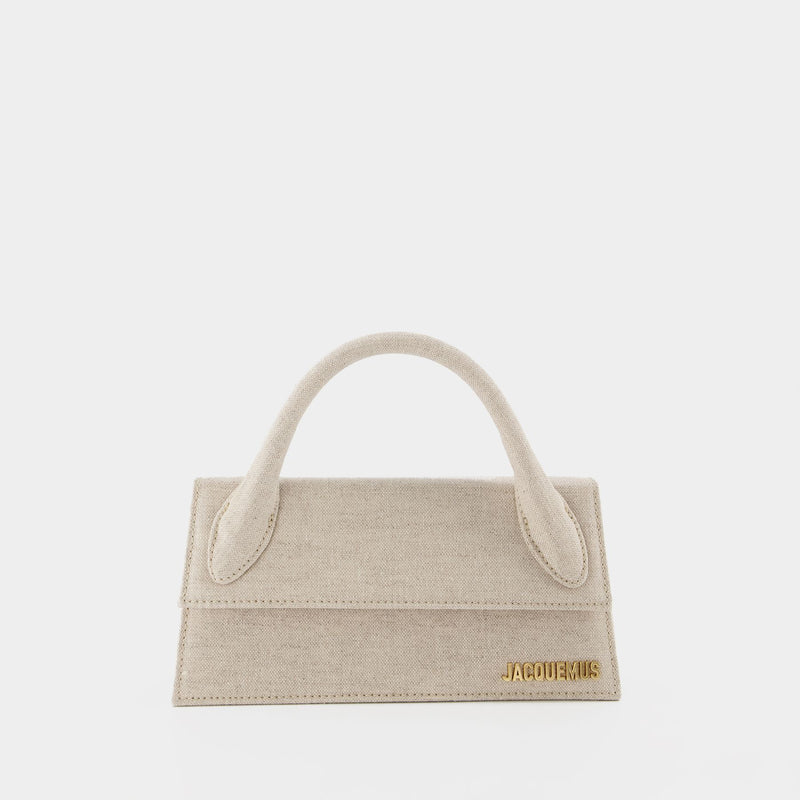 Jacquemus Le Chiquito Long 光面牛皮长款手提斜挎包 正品