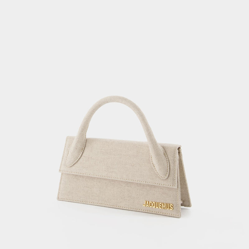 Jacquemus Le Chiquito Long 光面牛皮长款手提斜挎包 正品