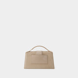 Jacquemus Le Grand Bambino Jennie同款牛皮手拿包斜挎包