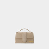 Jacquemus Le Grand Bambino Jennie同款牛皮手拿包斜挎包