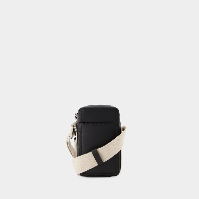 Le Cuerda Vertical Crossbody - Jacquemus -  Black - Leather