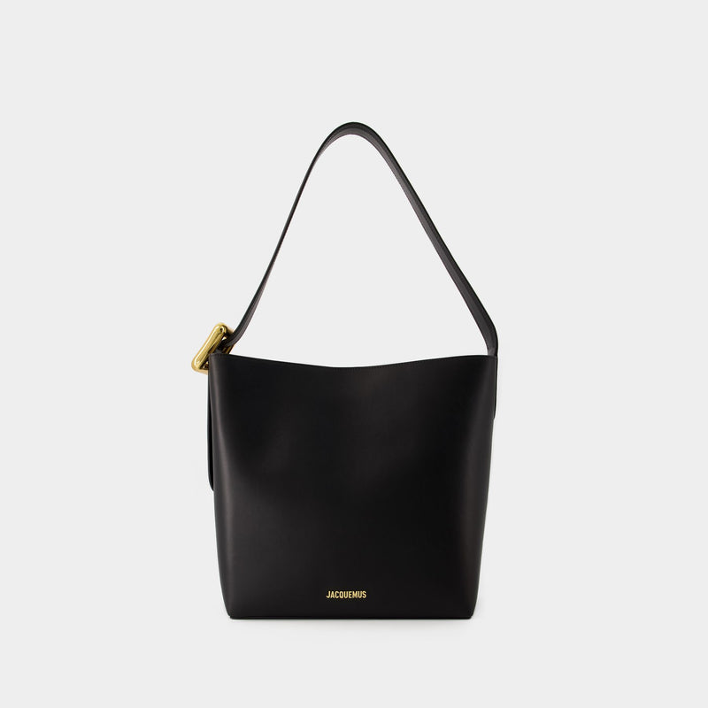 The Regalo Bag - Jacquemus - Leather - Black