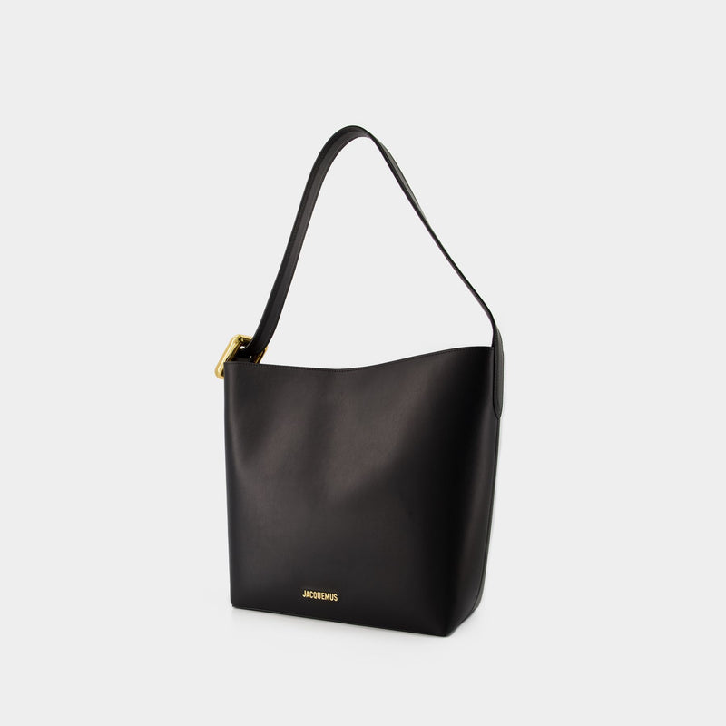 The Regalo Bag - Jacquemus - Leather - Black