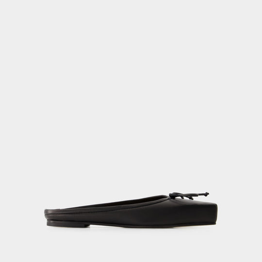 Jacquemus Ballerina Mules 皮质芭蕾舞鞋
