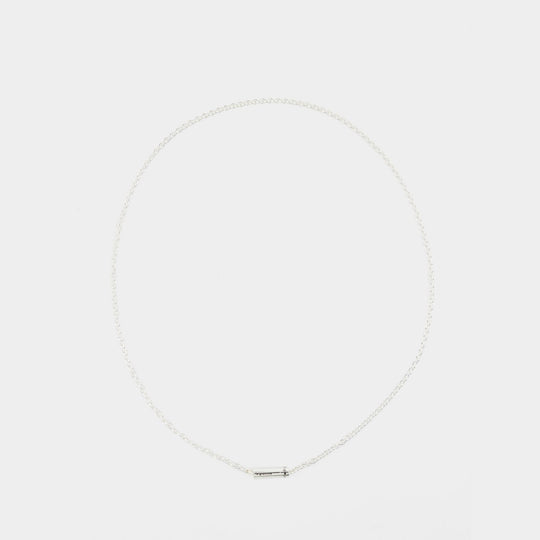 27G Cable Necklace - Le Gramme - Silver