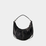 Soft Moon Crossbody - Marine Serre - Leather - Black