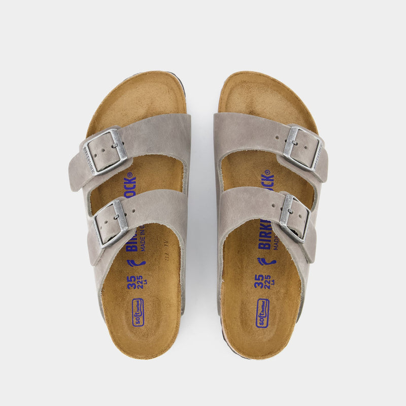 Birkenstock Arizona Sandals 皮质凉鞋情侣款窄版勃肯鞋 23夏新