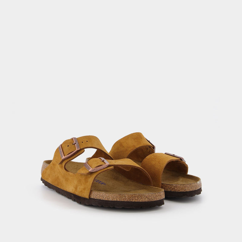 Birkenstock Sandales Arizona SFB勃肯鞋小羊皮凉鞋