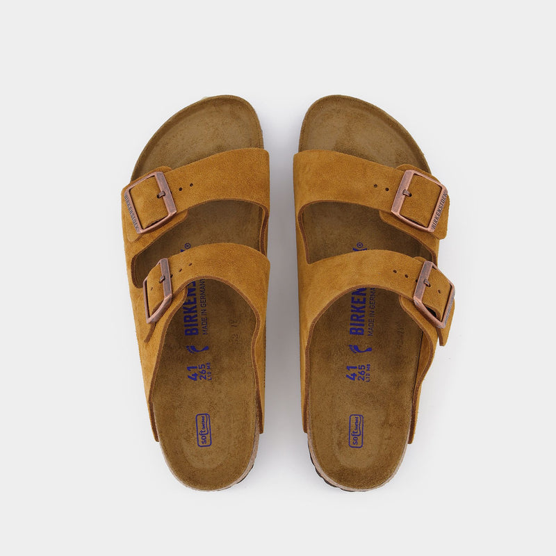 Birkenstock Sandales Arizona SFB勃肯鞋小羊皮凉鞋