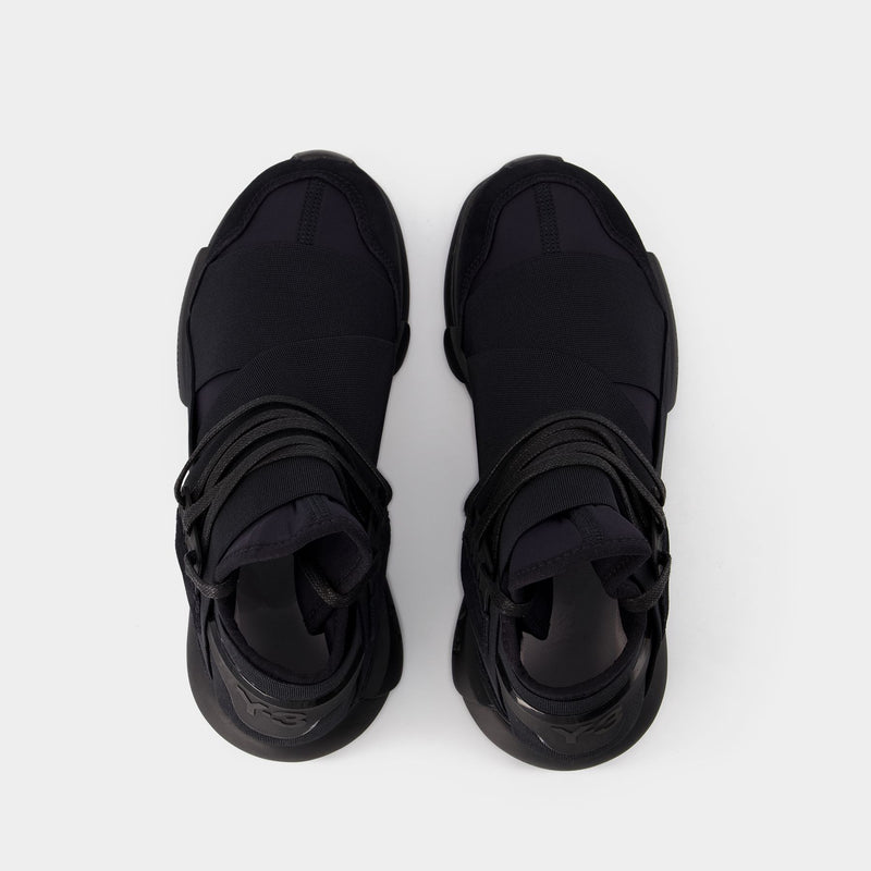 Y-3 Qasa黑色运动鞋