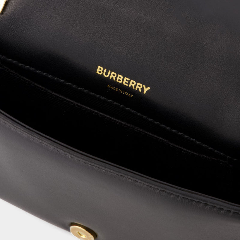 Lola Crossbody Bag - Burberry - Leather - Black