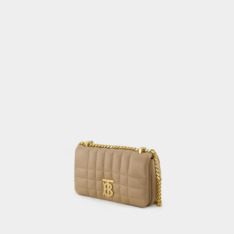 Lola Crossbody Bag - Burberry - Leather - Beige