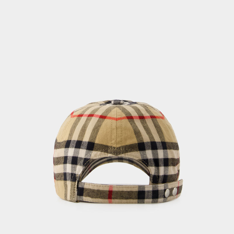 Archive Baseball Cap - Burberry - Cotton - Archive Beige