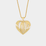 Love Heart Necklace 金色项链