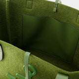 Belt Tote - J.W.Anderson - Felt - Khaki