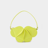 Origami Bag in Yellow Leather