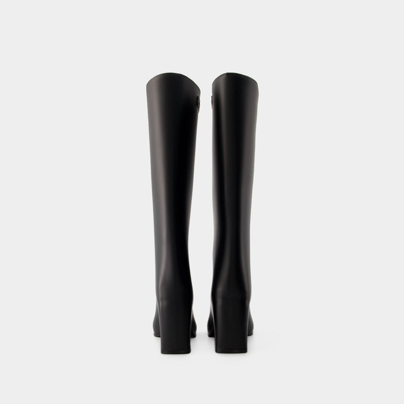 Rubber Bridge Boots - Coperni - Rubber - Black