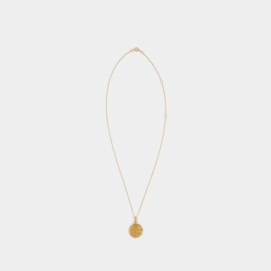 The Medusa Medallion in Gold