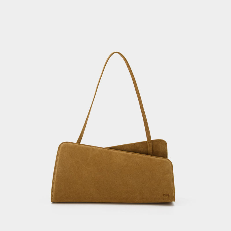 Sac Slant en Suèdine Beige