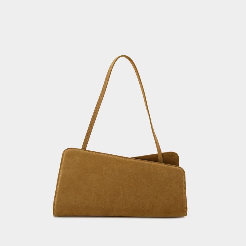 Sac Slant en Suèdine Beige