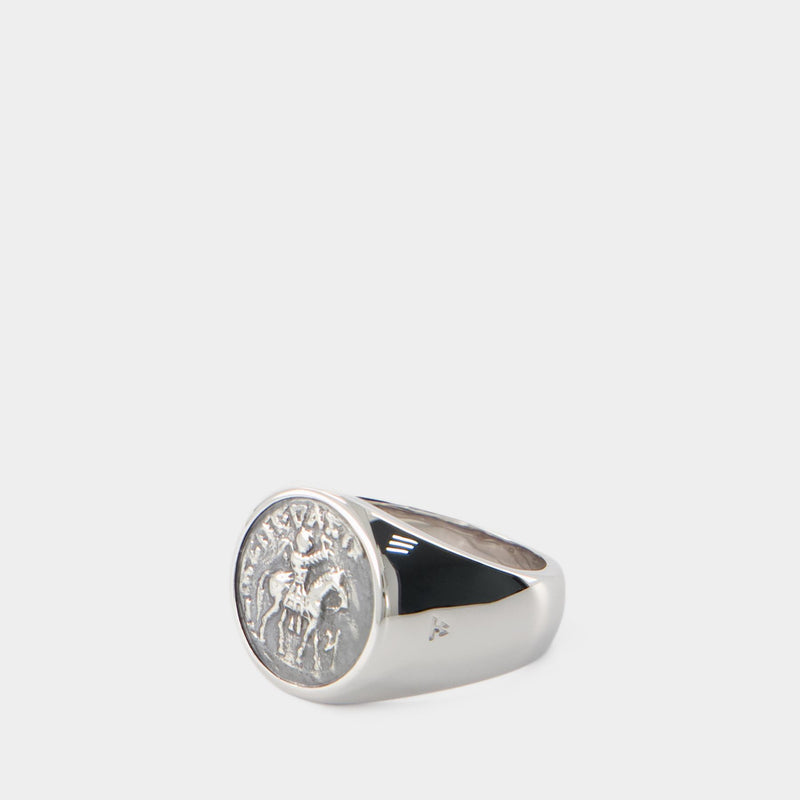 Tom Wood Coin Ring 银质戒指银色