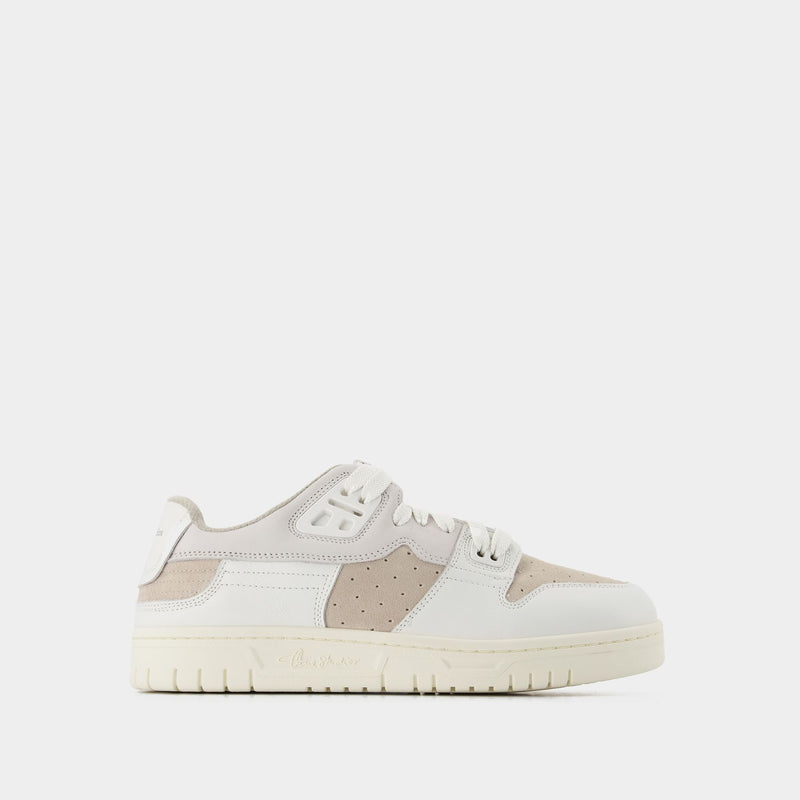 08Sthlm Low Es Mix M Sneakers - Acne Studios - White - Leather