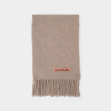 Canada Scarf - Acne Studios - Wool - Beige