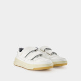 Perey Friend Sneakers - Acne Studios - White - Leather