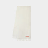 Scarf - Acne Studios -  White Froid - Wool