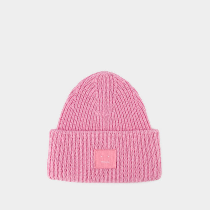 Fn-Ux Beanie - Acne Studios - Wool - Bubble Pink