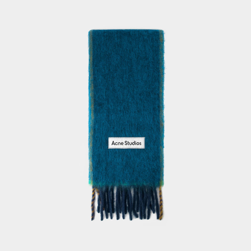 Solid Vally Scarf - Acne Studios - Wool - Blue