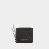 Aquare Crackle Wallet - Acne Studios - Leather - Black