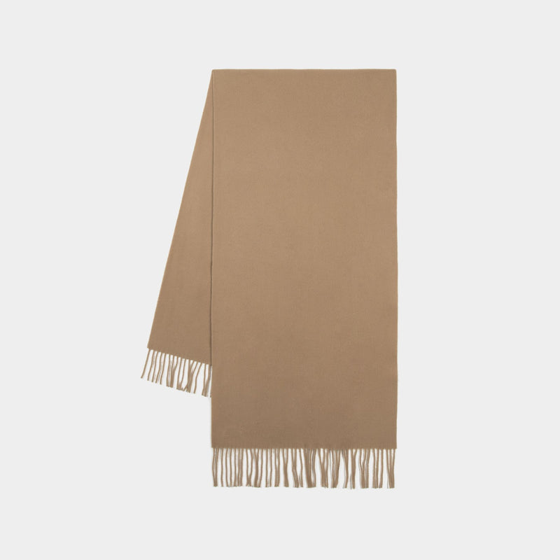 Classic Scarf Wool Camel