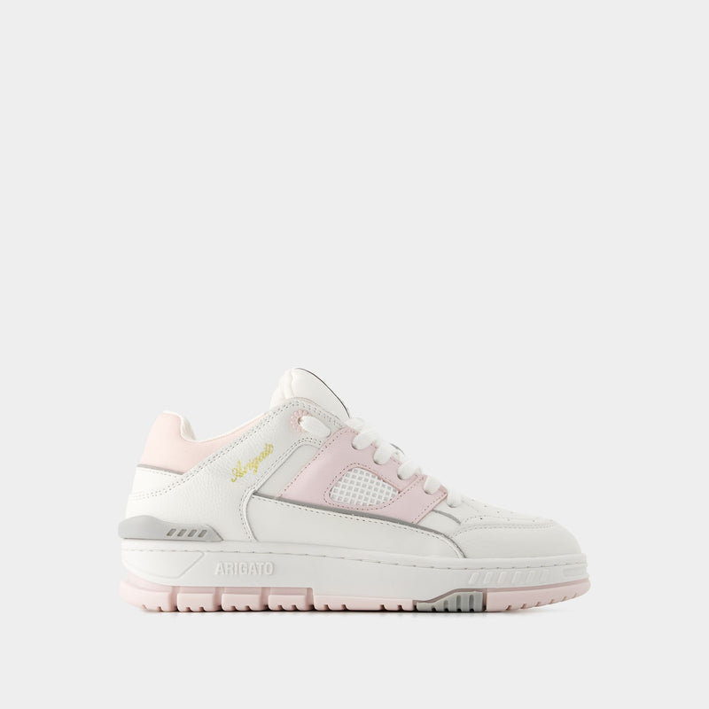 Area Lo Sneakers - Axel Arigato - Leather - White/Light Pink