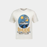 Yacht Club 白色棉质T恤