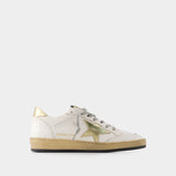 Golden Goose GGDB小脏鞋 Ball Star 女士牛皮做旧星星运动休