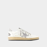 Golden Goose GGDB小脏鞋 Ball Star 女士牛皮做旧星星运动休