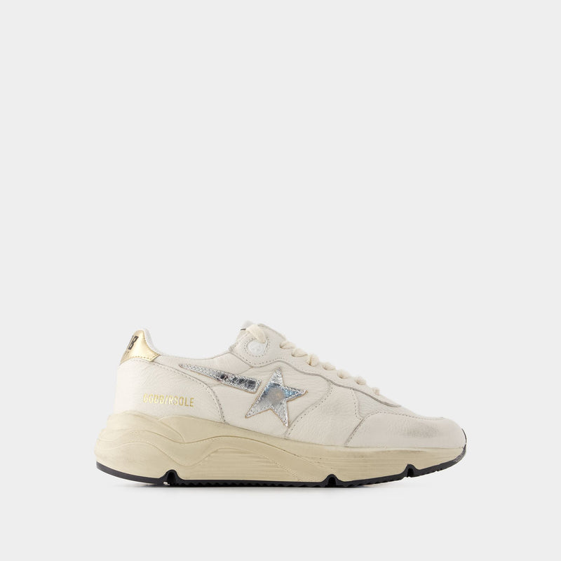 Running Sneakers - Golden Goose - Leather - White