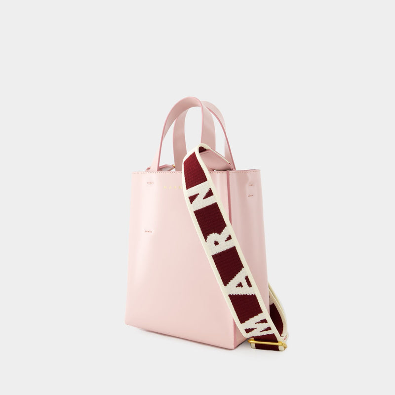 玛尼 Marni Museo Mini Crossbody 光面牛皮迷你单肩包斜挎包