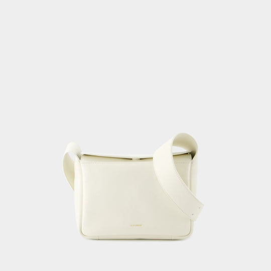 Flap Messenger Xs 米色纳帕小牛皮斜挎包